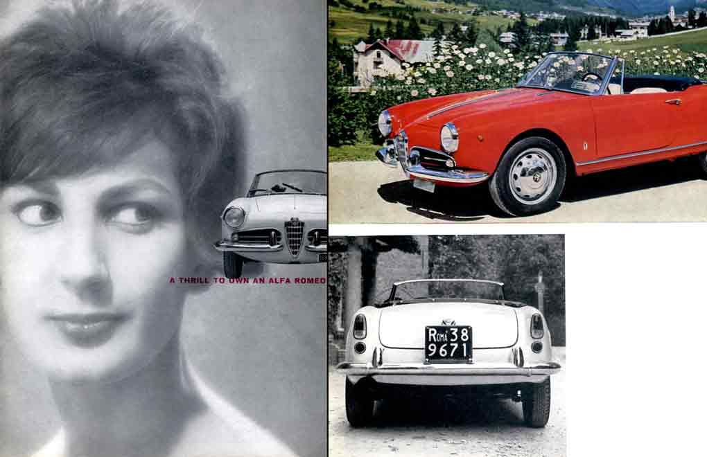 Giulietta Spider (c1958) Alpha Romeo - A Thrill to Own an Alfa Romeo