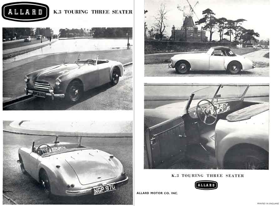 K3 Touring Allard (c1952) (B&W)