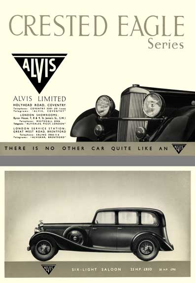 Alvis 1938 - 1938 Alvis Crested Eagle Series