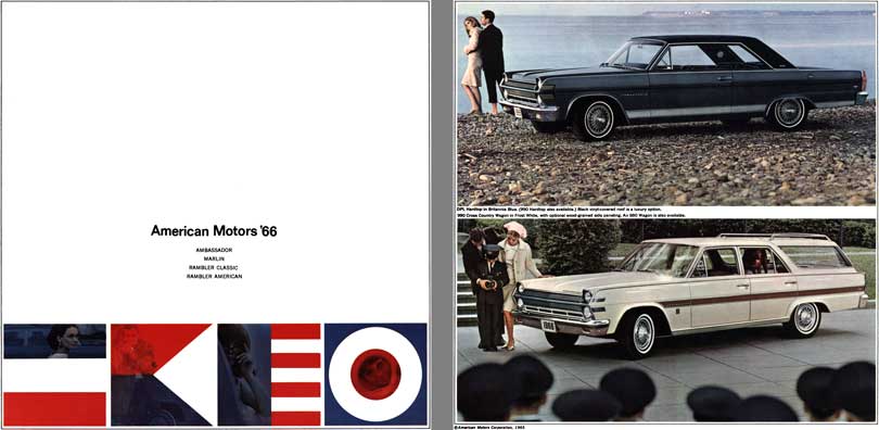 American Motors 1966 - American Motors 66 - Ambassador, Marlin, Rambler Classic, Rambler American