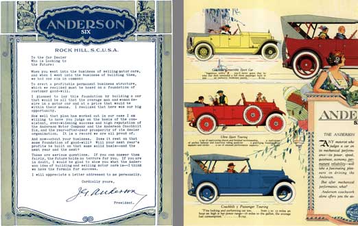 Anderson 1921 - 1921 Anderson Six