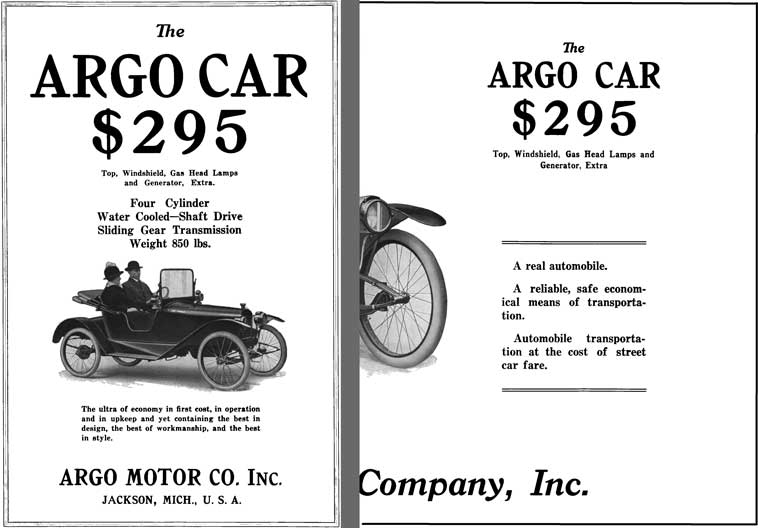 Argo 1915 - The Argo Car