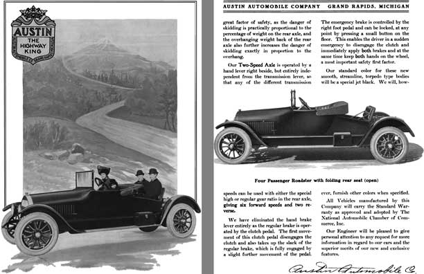Austin 1915 - Austin The Highway King (Models 48-66 & 36-66)