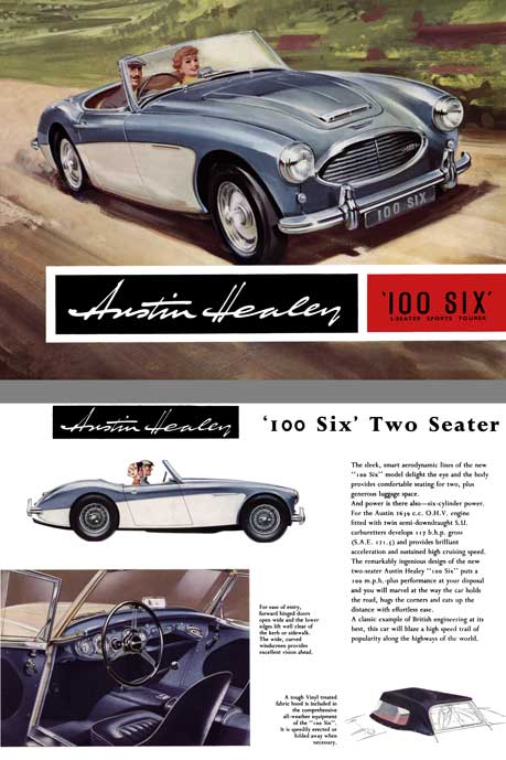 Austin 1959 - Austin Healey 100 Six 2-Seater Sports Tourer