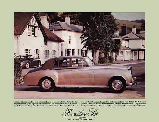 Bentley c1960 - Bentley S2 Four Door Saloon