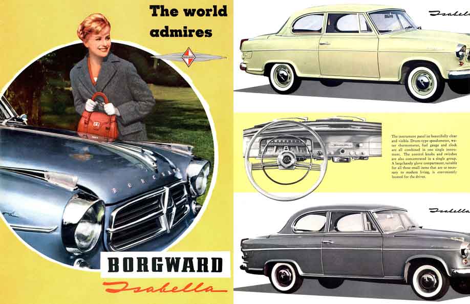 Borgward Isabella (c1959) - The World Admires