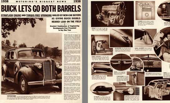 Buick 1938 - 1938 Motoring's Biggest New - Buick Lets Go Both Barrels
