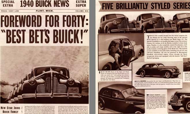 Buick 1940 - 1940 Buick News - Foreword For Forty: Best Bets Buick