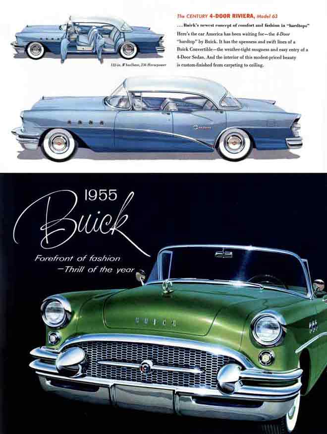 Buick 1955 - Buick Forefront of Fashion - Thrill of the year