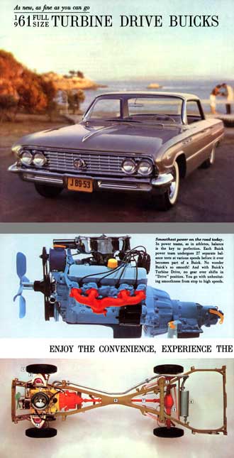 Buick 1961 - 1961 Full Size Turbine Drive Buicks - As New, as Fine as You Can Go