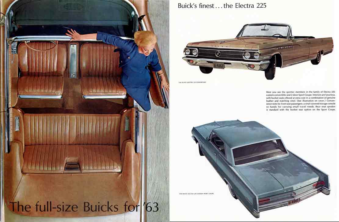Buick 1963 - The full-size Buicks for '63