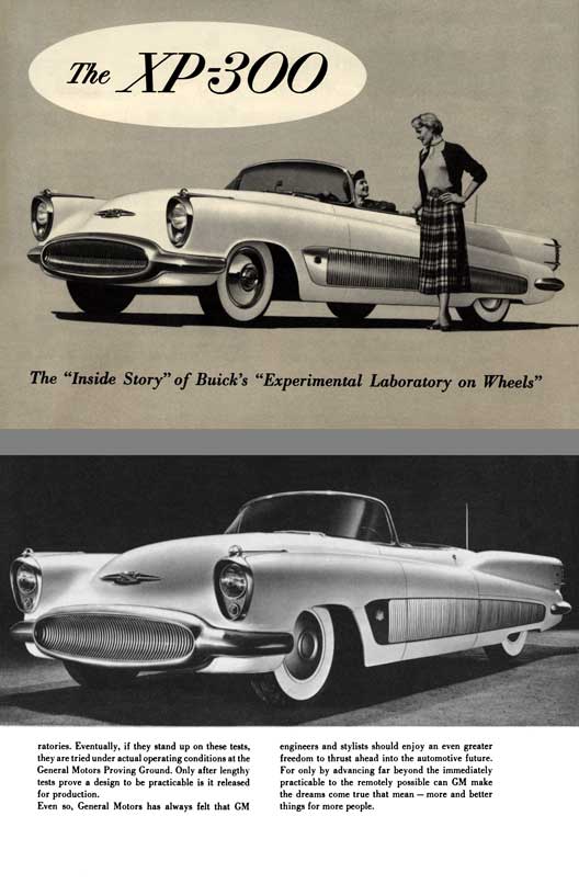 Buick c1951 - The XP-300 - The Inside Story of Buicks Experimental Laboratory on Wheels