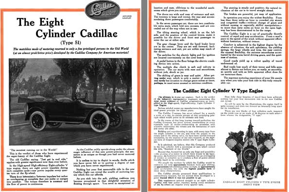 Cadillac 1915 - The Eight Cylinder Cadillac (Type 51)