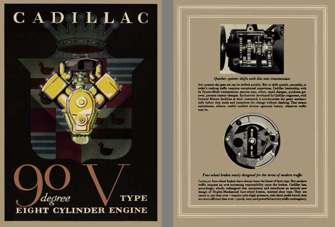 Cadillac 1928 - Cadillac 90 Degree V Type Eight Cylinder Engine