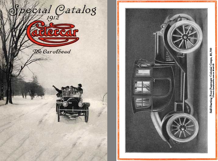 Cartercar 1912 - Special Catalog 1912 Cartercar - The Car Ahead