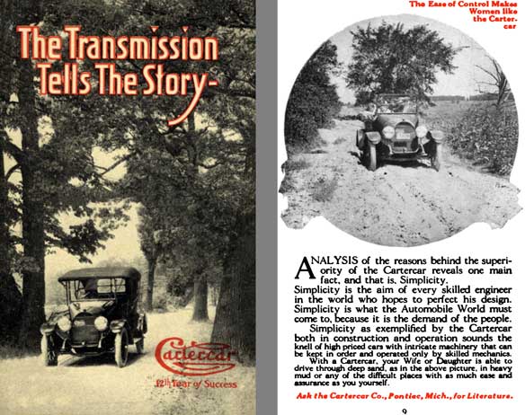 Cartercar 1915 - The Transmission Tells The Story