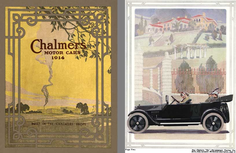 Chalmers 1914 - Chalmers Motor Cars 1914 - The New Six  Model 24, New Thirty Six Model 19
