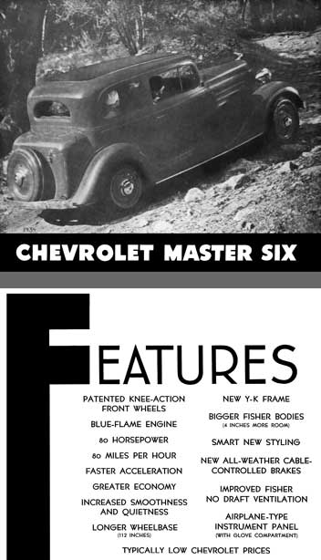 Chevrolet 1934 - 1934 Chevrolet Master Six