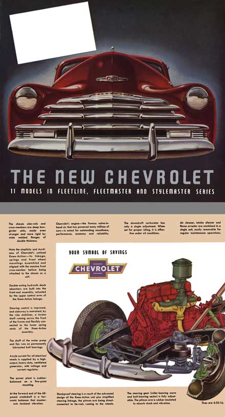 Chevrolet 1947 - The New Chevrolet - 11 New Models in Fleetline, Fleetmaster & Stylemaster Series