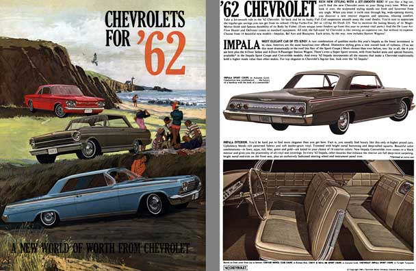 Chevrolet 1962 - Chevrolets for '62 - A New World of Worth from Chevrolet