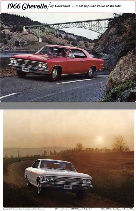 Chevrolet 1966 - 1966 Chevelle by Chevrolet�most popular value of its size