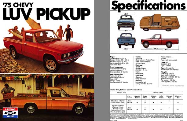 Chevrolet 1975 - '75 Chevy Luv Pickup