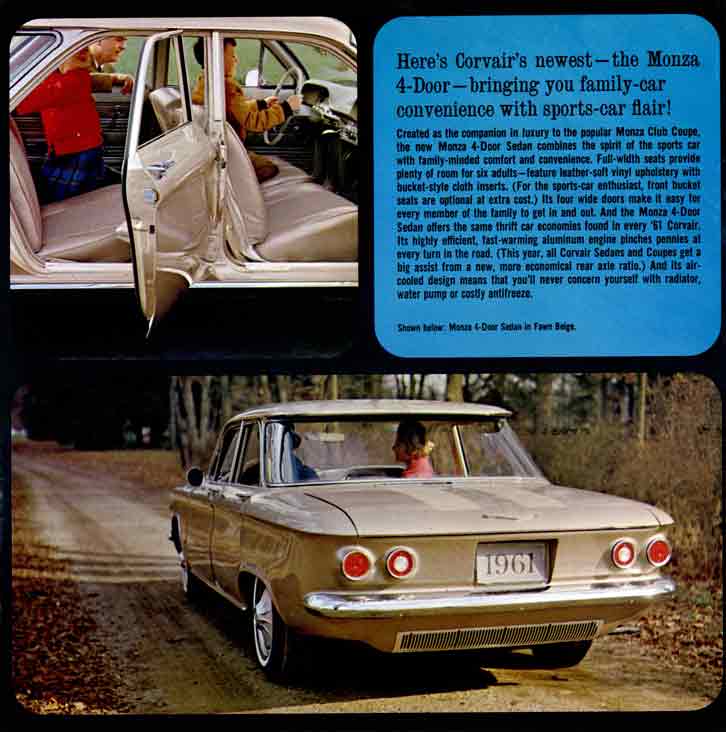 Chevrolet Corvair 1961 - This Performer Makes Driving a Family Affair