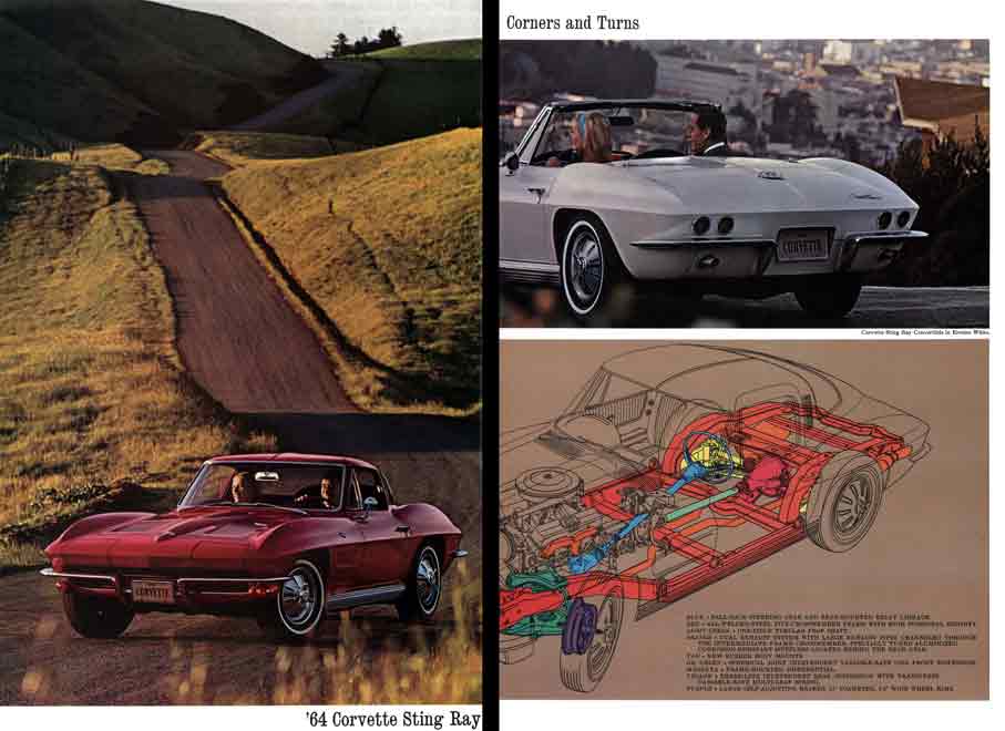 Sting Ray Corvette Chevrolet 1964 - '64 Corvette Sting Ray