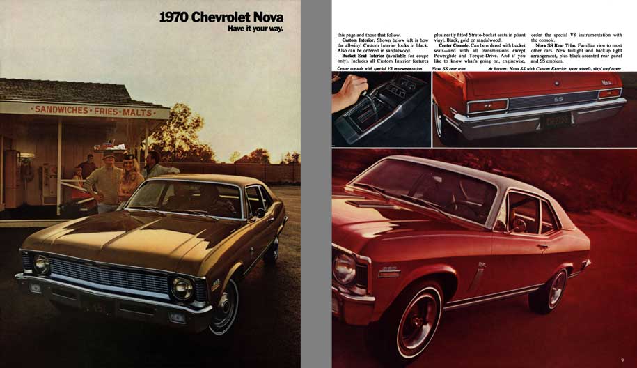 Chevrolet Nova 1970 - 1970 Chevrolet Nova - Have It Your Way.