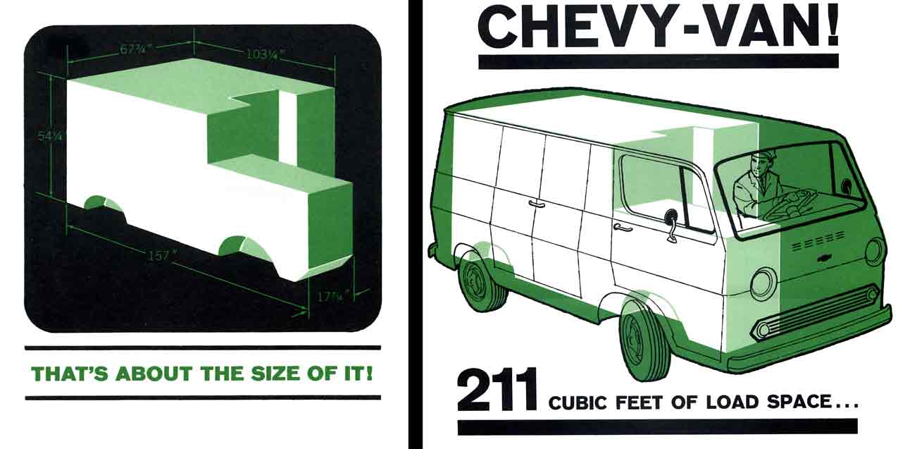 Chevy Van 1965 - That's about the Size of It!