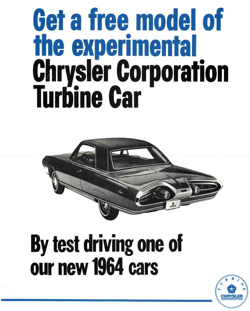 Chrysler Turbine Car 1964 - Get the News about the Experimental