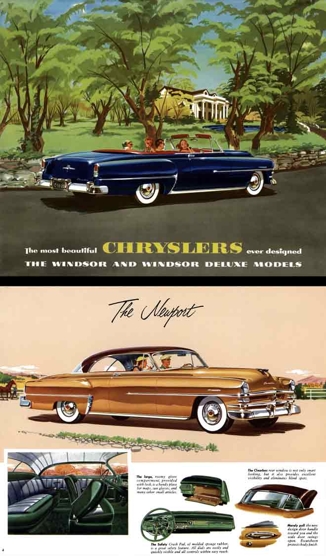 Chrysler Windsor 1953 - The most beautiful Chryslers ever designed - The Windsor and Windsor Deluxe