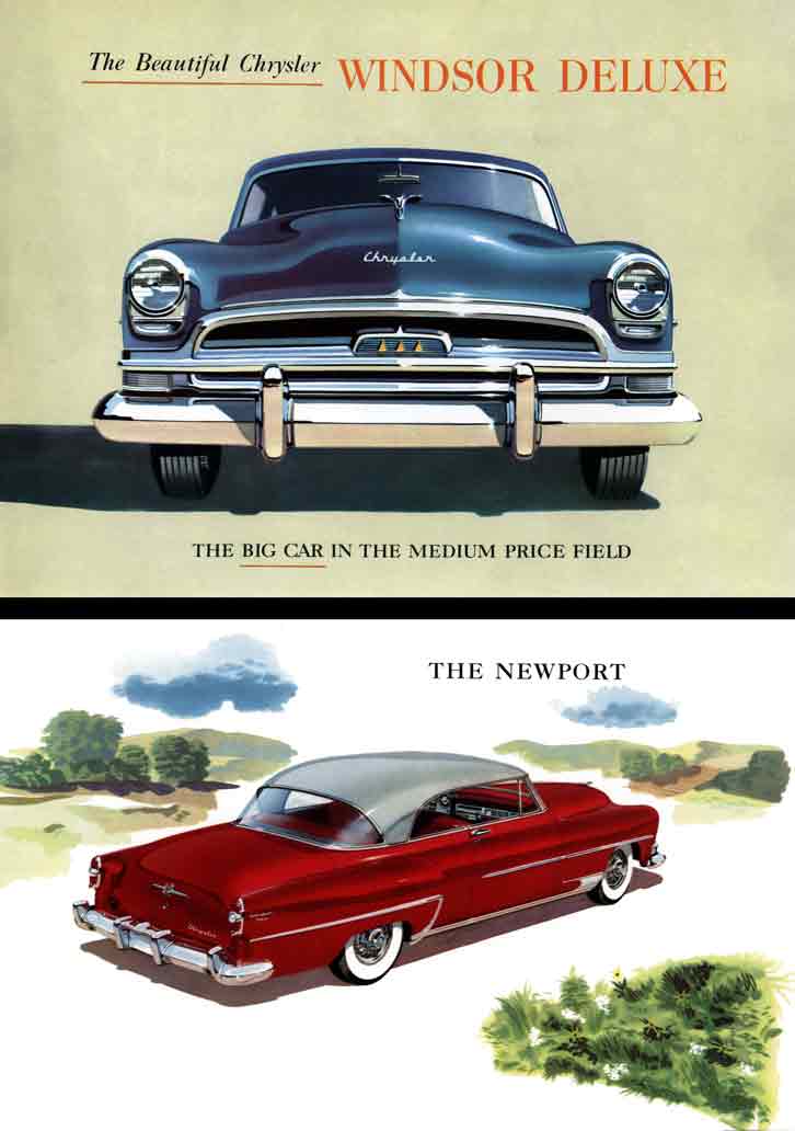 Chrysler Windsor Deluxe 1954 - The Beautiful Chrysler Windsor Deluxe