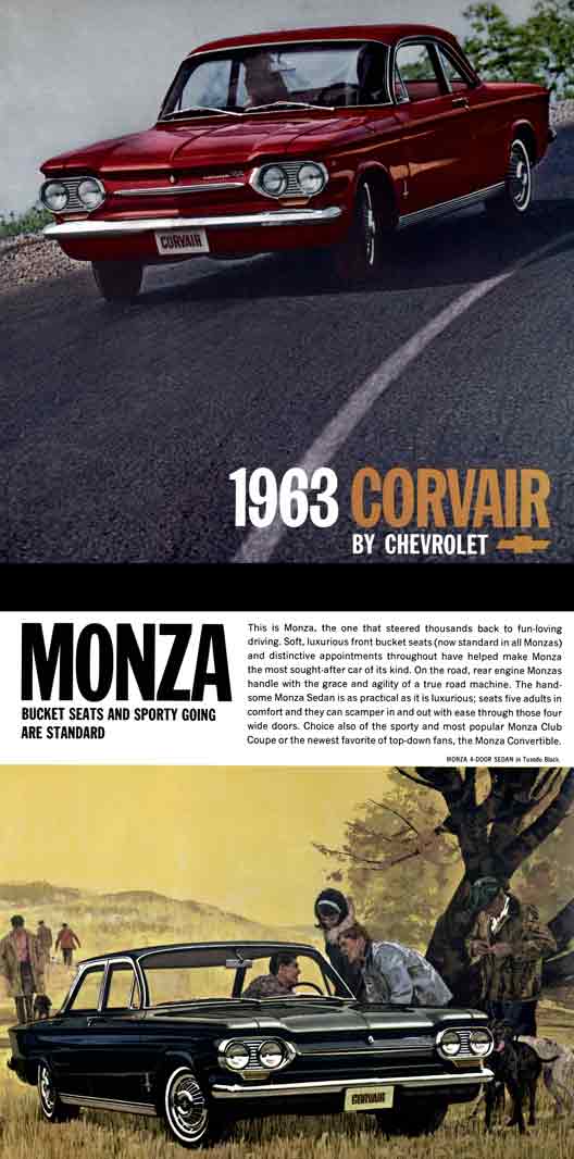 Corvair 1963 by Chevrolet - Corvair Keeps the Zest and Driving