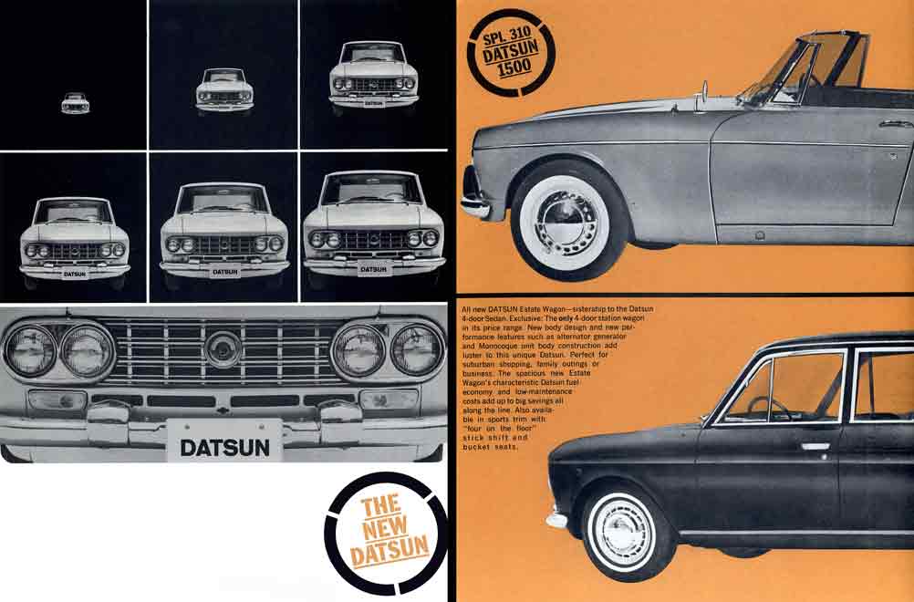 Datsun Line (c1963) - The New Datsun 4 Door Sedan
