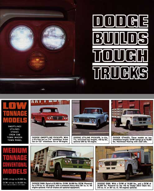 Dodge 1963 - Dodge Builds Tough Trucks