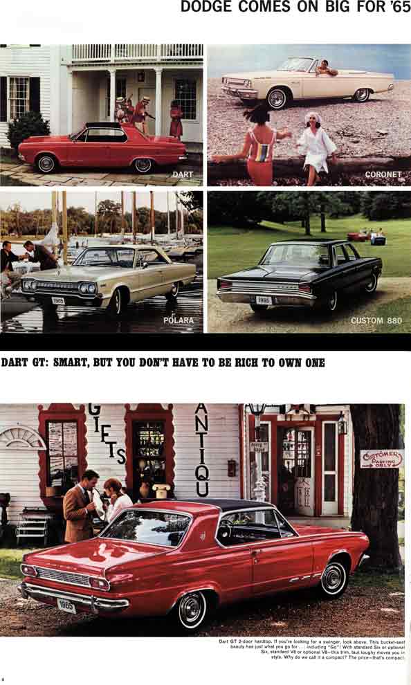 Dodge 1965 - Dodge Comes on Big for '65