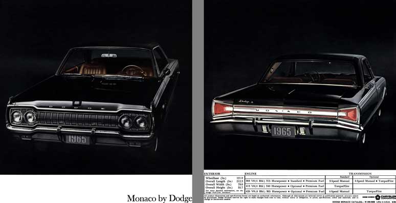 Dodge 1965 - Monaco by Dodge
