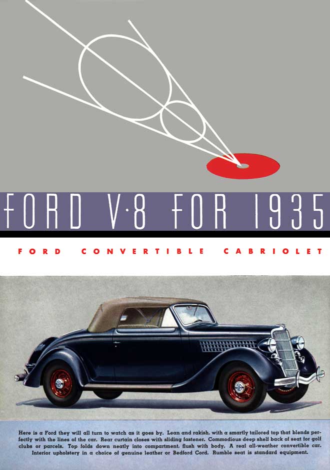 Ford 1935 - Ford V-8 for 1935