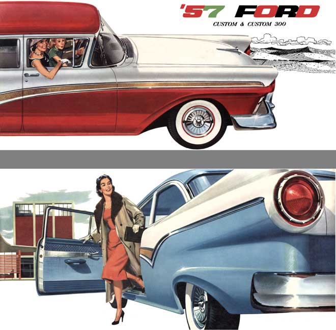 Ford 1957 - 57 Ford Custom & Custom 300