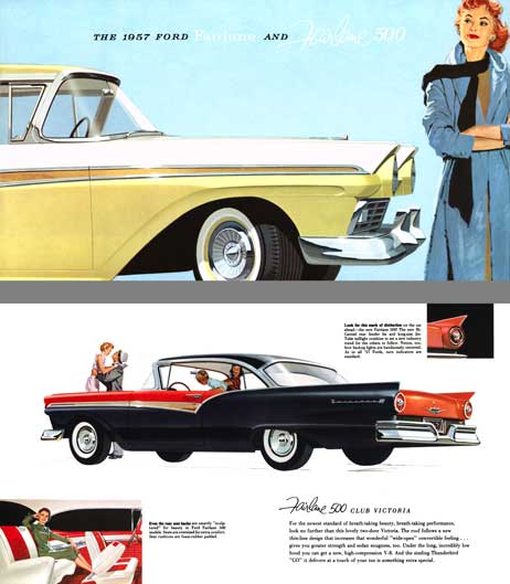 Ford 1957 -  The 1957 Ford Fairlane and Fairlane 500