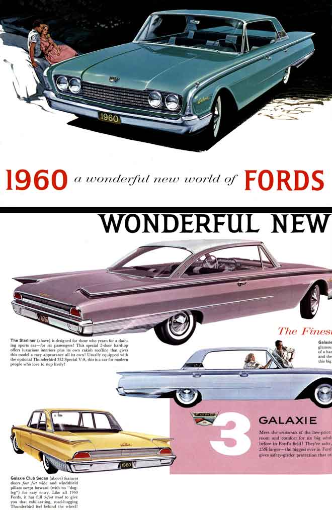 Ford 1960 - 1960 a wonderful new world of Fords