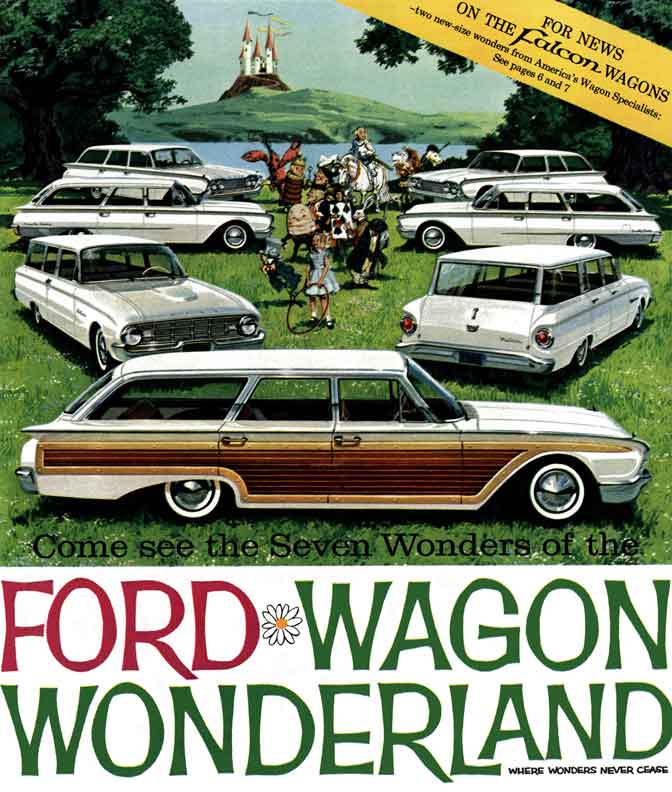 Ford 1960 - Come See the Seven Wonders of the Ford Wagon Wonderland