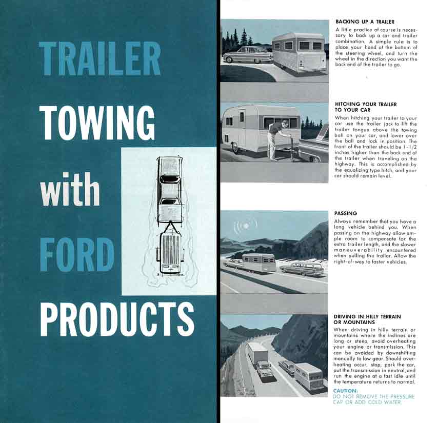 Ford 1963 - Trailer Towing with Ford Products