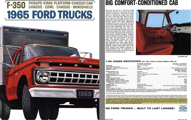 Ford 1965 - F-350 1965 Ford Trucks