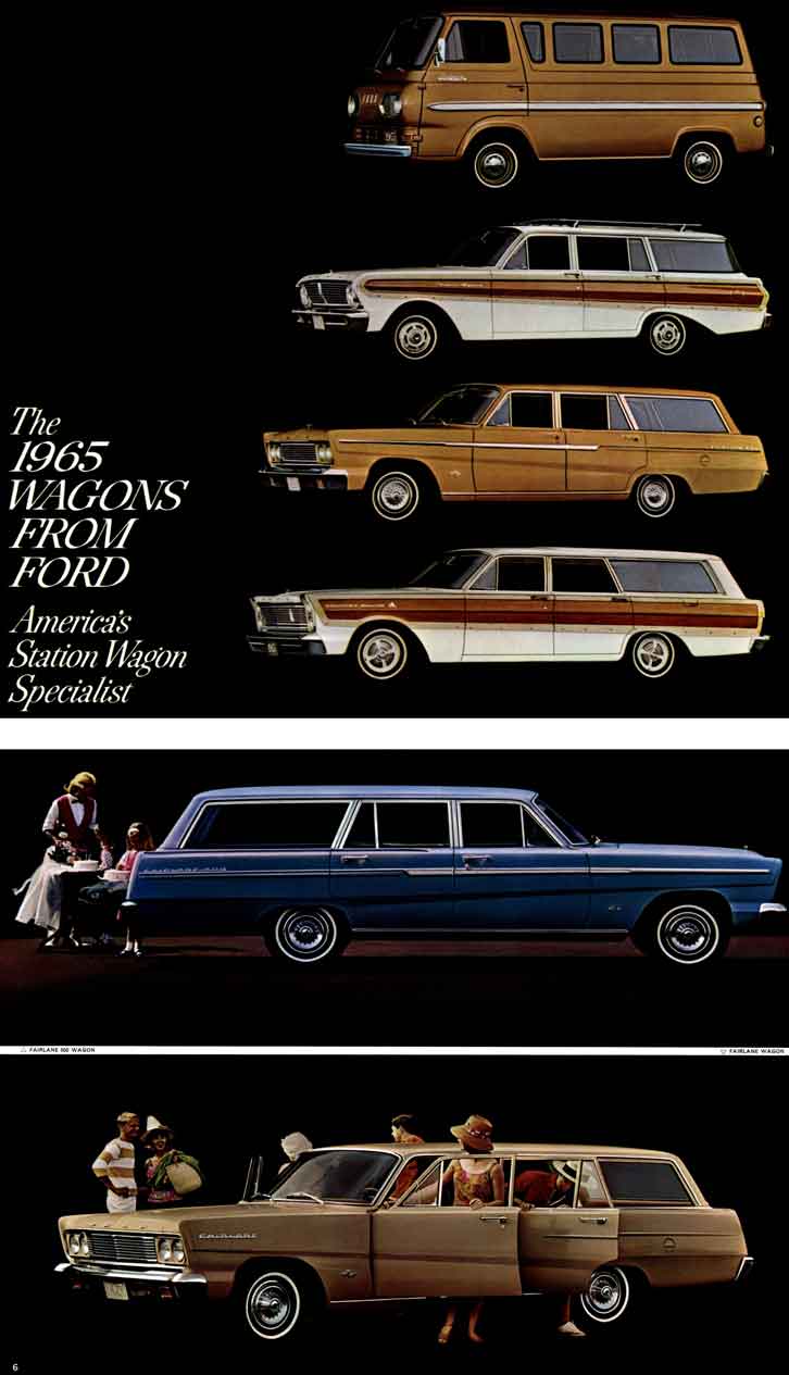 Ford 1965 - The 1965 Wagons From Ford - America's Station Wagon Specialist