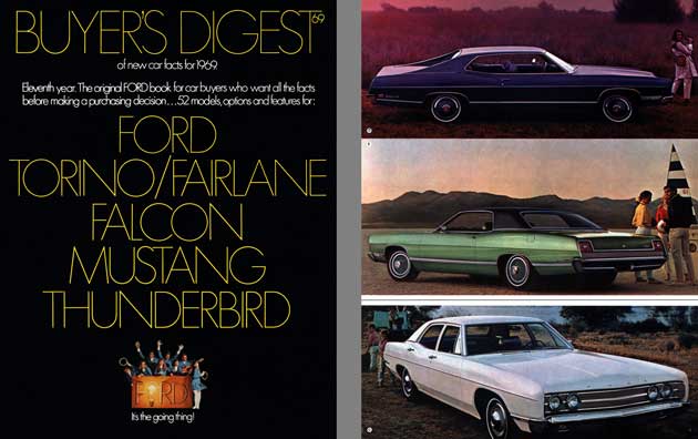 Ford 1969 - Buyer's Digest of New Car Facts for 1969
