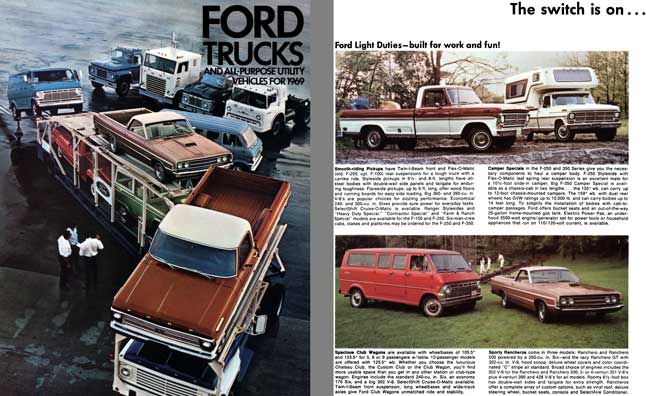 Ford 1969 - Ford Truck and All Purpose Utility Vehicles for 1969