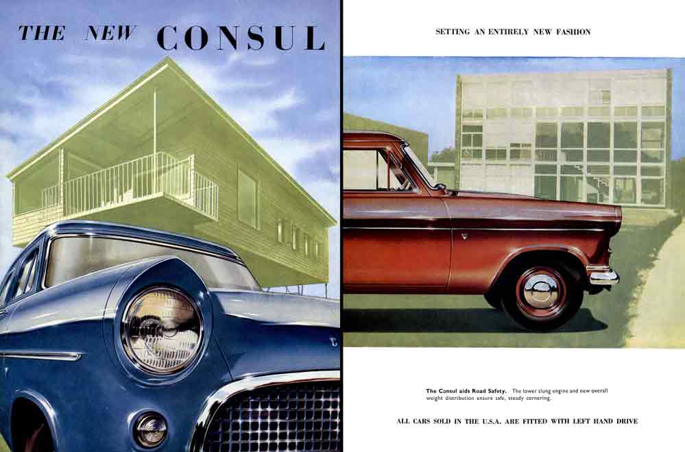 Ford Consul (c1956) - The New Ford Consul (c1956) English Ford