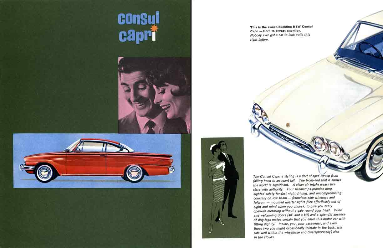 Ford Consul Capri (c1961) - English Ford